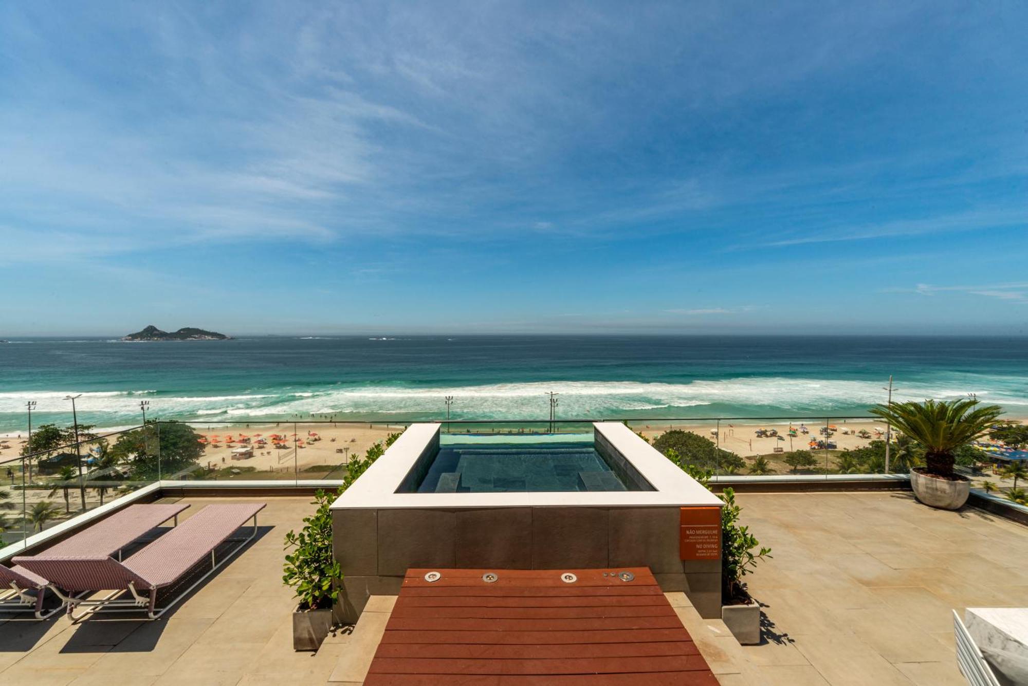 מלון ריו דה ז'ניירו Lifestyle Laghetto Collection מראה חיצוני תמונה View of the beach from the hotel