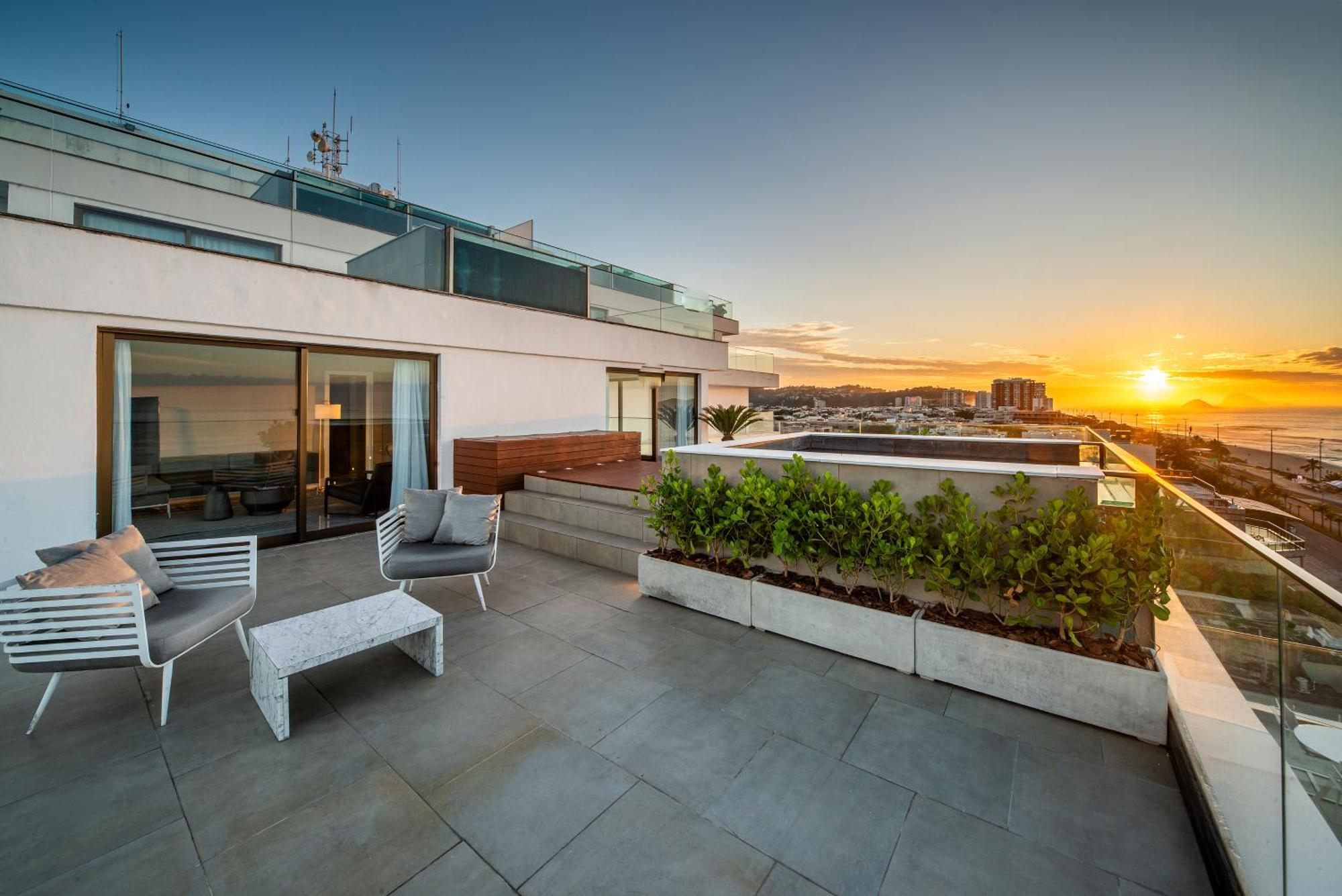 מלון ריו דה ז'ניירו Lifestyle Laghetto Collection מראה חיצוני תמונה Rooftop terrace